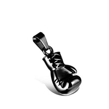 Load image into Gallery viewer, Stainless Steel Men Pendant Necklace Mini Boxing Glove Charm Fitness Gym Necklace Vintage Men Hip Hop Jewelry Boyfriend Gifts