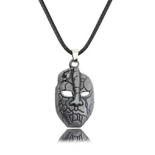 Load image into Gallery viewer, Fashion Anime Art Collection JoJos Bizarre Adventure Stone Mask Pendant metal necklace cosplay Jewelry Gifts
